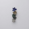 Colorful rhinestone flower hairpins for shiny decoration, suitable for both girls and adults Application Scenario